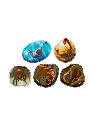 ERGOBAG | Set de Kletties Contour - Animaux dangereux
