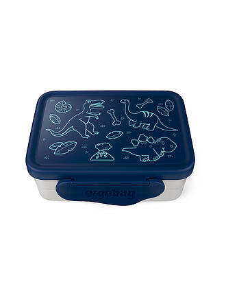 ERGOBAG | Boîte à lunch en acier inoxydable bleue