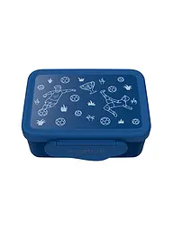 ERGOBAG | Boîte à déjeuner en acier inoxydable Football | Bleu foncé