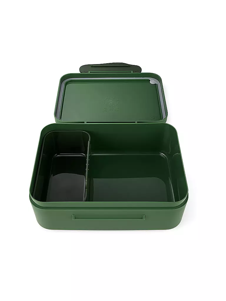 ERGOBAG | Boîte à lunch Dino | Vert clair