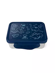 ERGOBAG | Boîte à lunch en acier inoxydable bleue | Bleu foncé