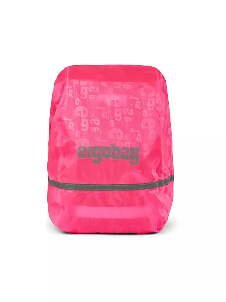 ERGOBAG | Cape de pluie rose | Rose vif