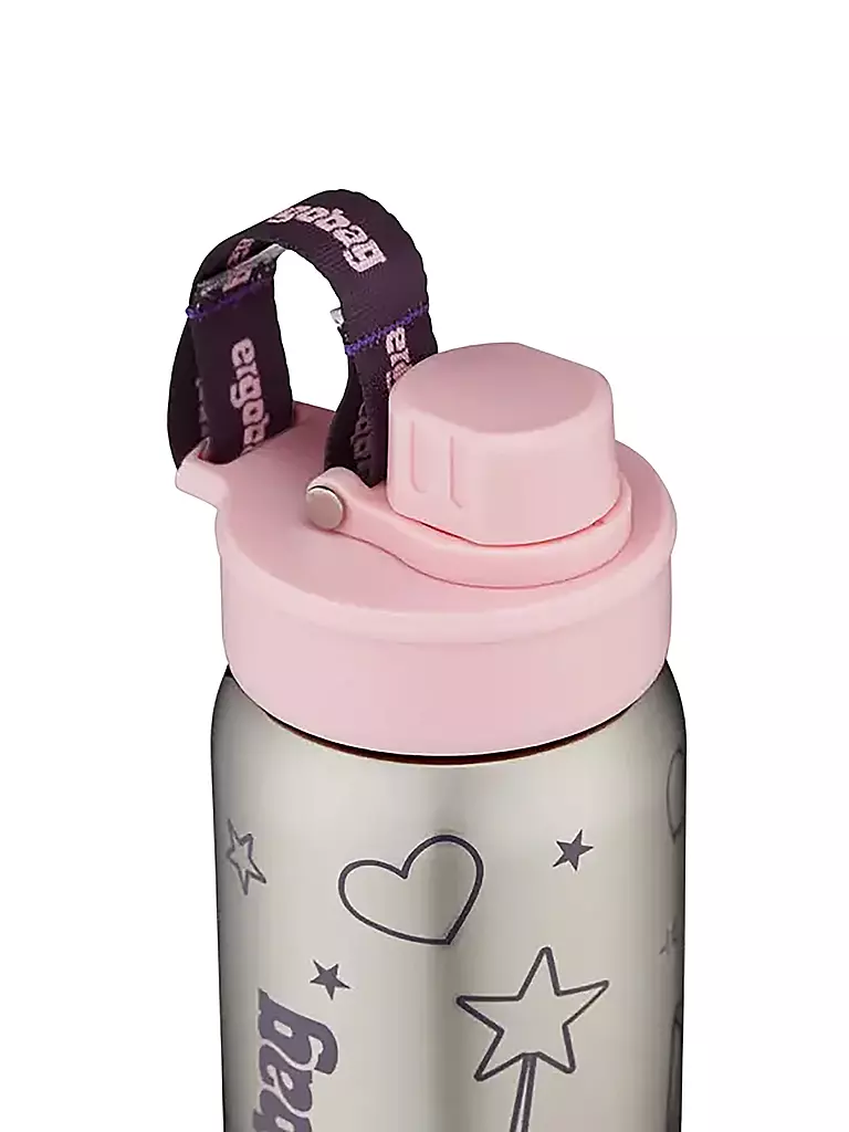 ERGOBAG | Edelstahl Trinkflasche Rosa | Rose