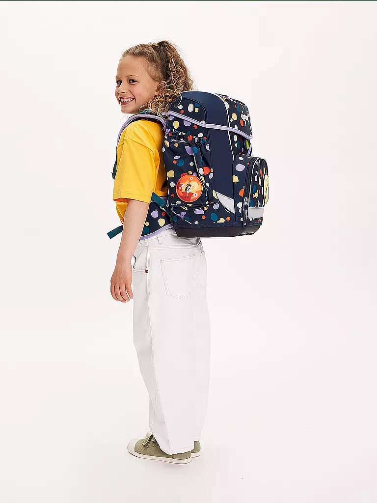 ERGOBAG | Ensemble de cartable 5 pièces CUBO - Bärnsteinhöhle | 