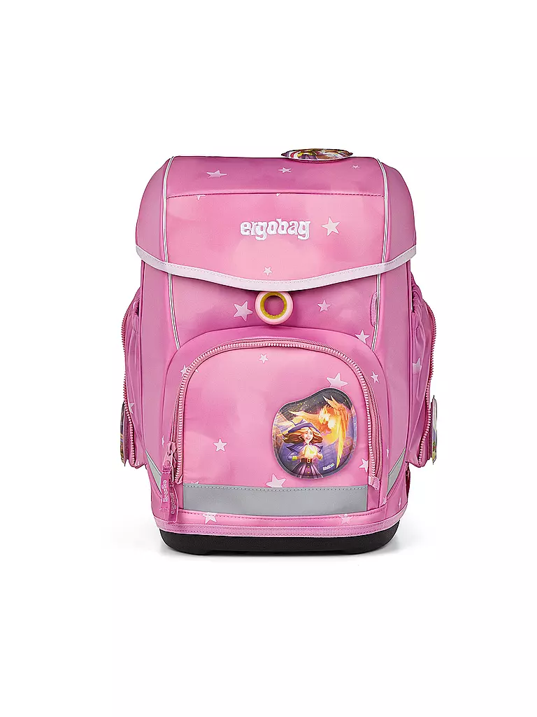 ERGOBAG | Ensemble de cartable 5 pièces CUBO WolkenzauBär | Rose