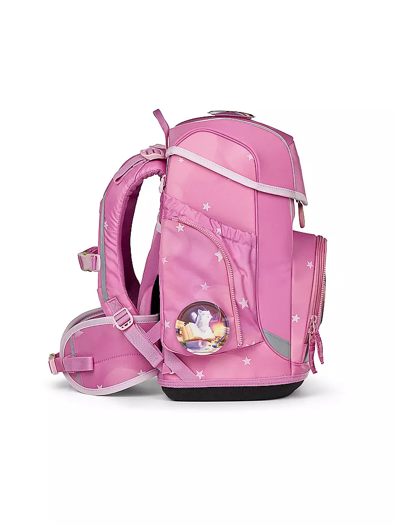 ERGOBAG | Ensemble de cartable 5 pièces CUBO WolkenzauBär | Rose