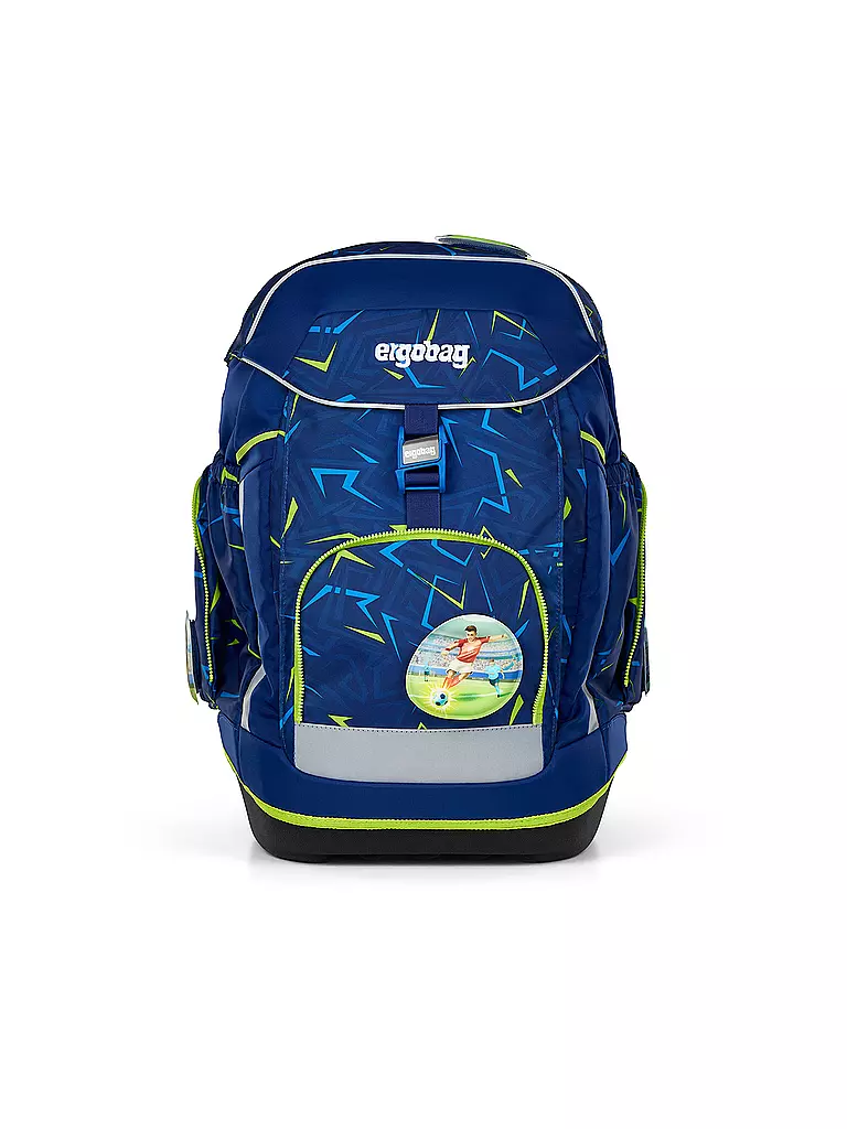 ERGOBAG | Ensemble de cartable 6 pièces MAXI SpitzenbreitBär | Bleu foncé