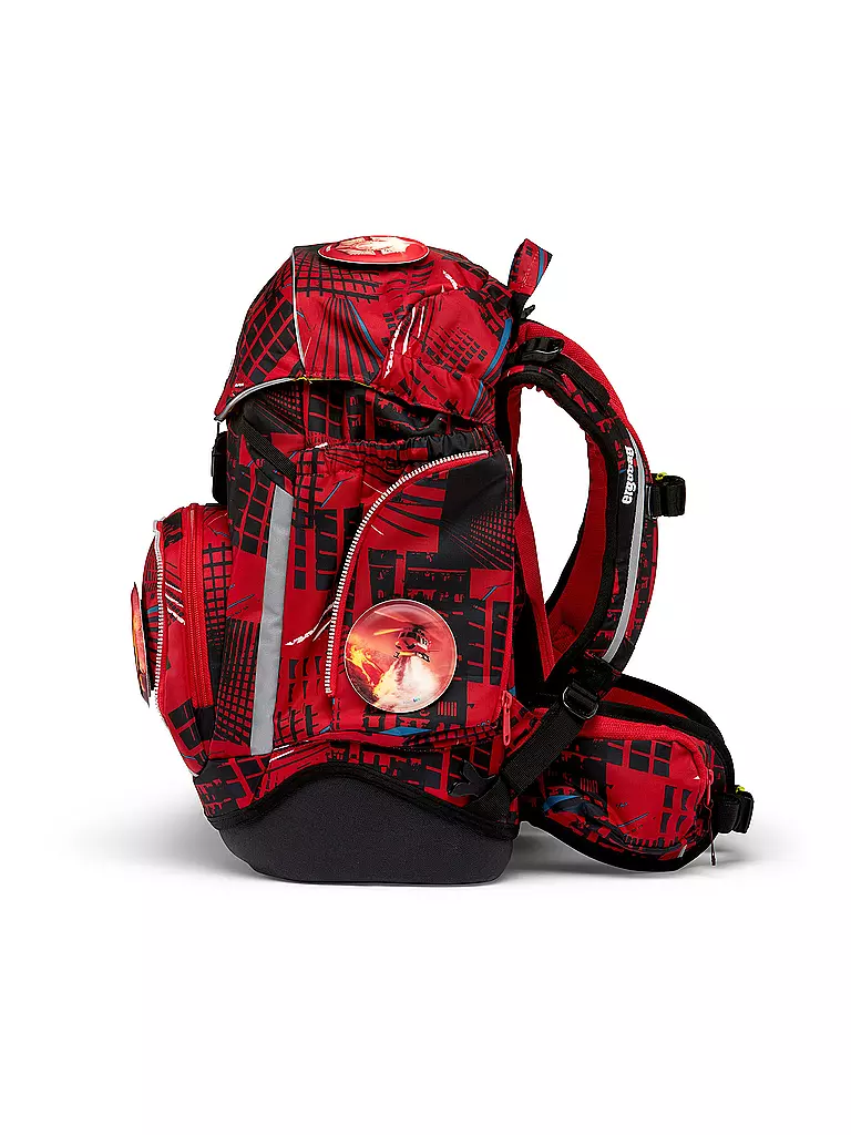 ERGOBAG | Ensemble de cartable 6 pièces PACK - AlarmBäreitschaft | rot