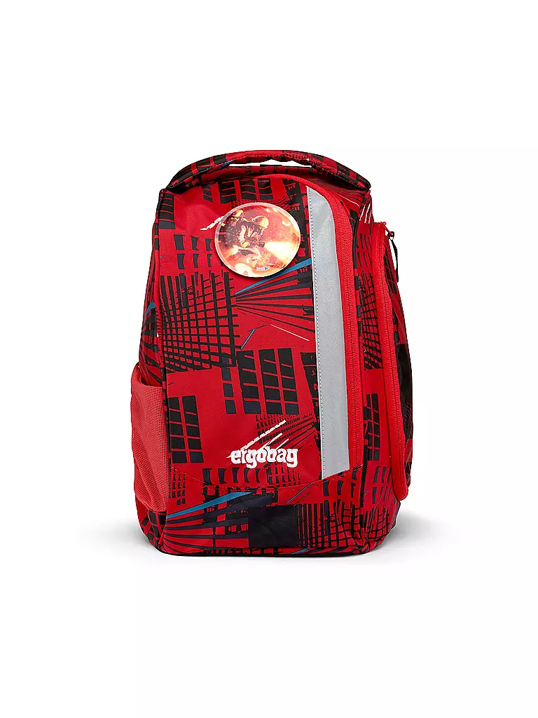 ERGOBAG | Ensemble de cartable 6 pièces PACK - AlarmBäreitschaft | rot