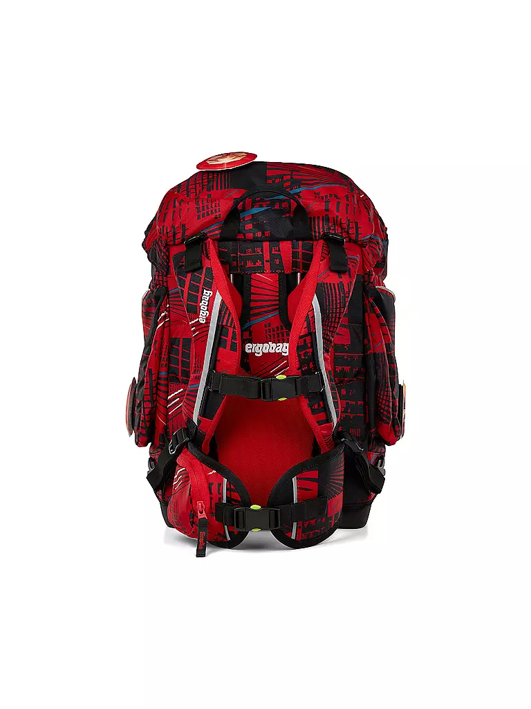 ERGOBAG | Ensemble de cartable 6 pièces PACK AlerteIncendie |