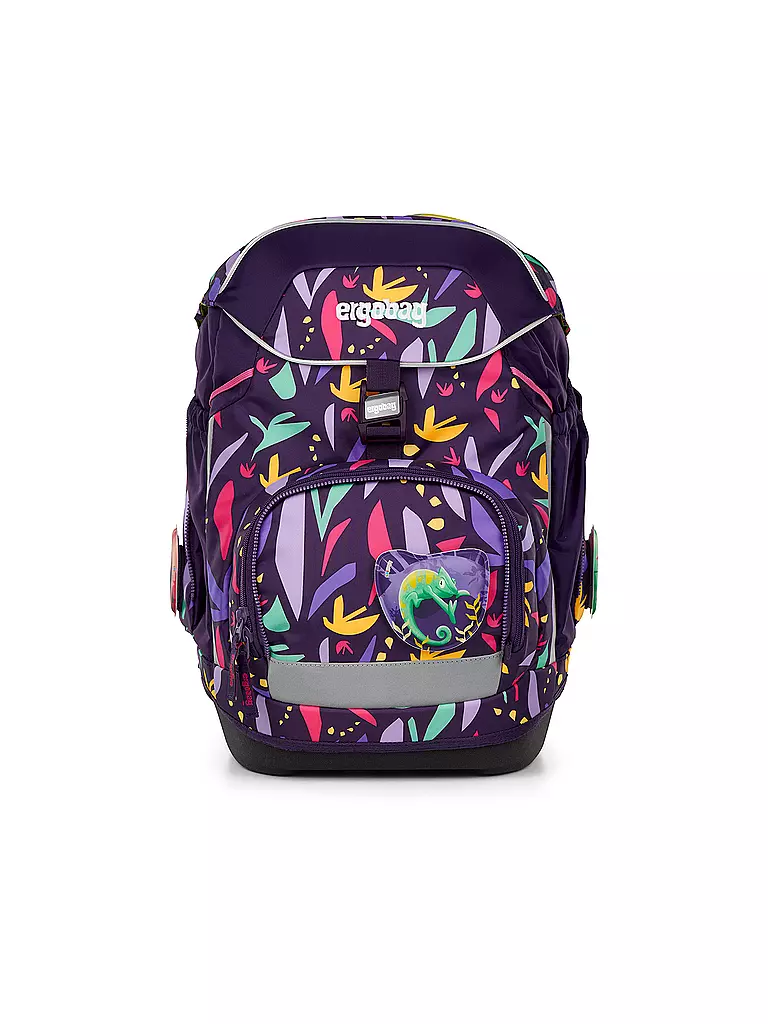 ERGOBAG | Ensemble de cartable 6 pièces Pack Ambärzonas | Lilas