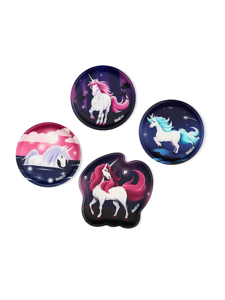 ERGOBAG | Ensemble de cartable 6 pièces Pack MondzauBär | Rose vif