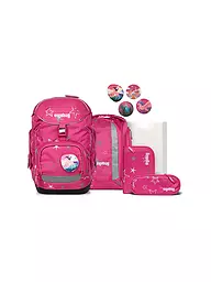 ERGOBAG | Ensemble de cartable 6 pièces PACK SternzauBär | Rose vif