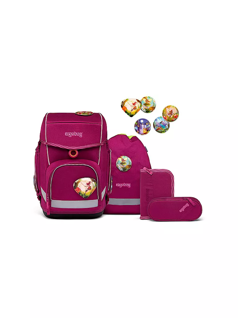 ERGOBAG | Ensemble de cartable Cubo 5 pièces WaldzauBär | Baie
