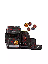 ERGOBAG | Set de cartables 5 pièces CUBO - AlerteIncendie | Noir