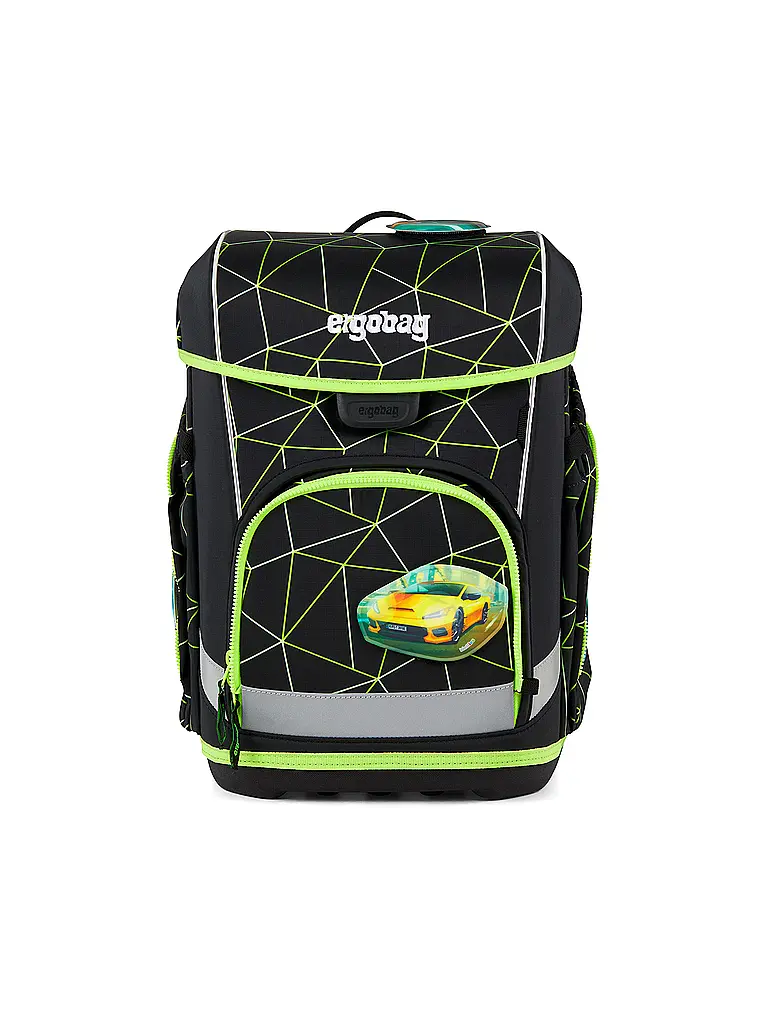 ERGOBAG | Ensemble de cartables 5 pièces CUBO LIGHT 2026 | Noir