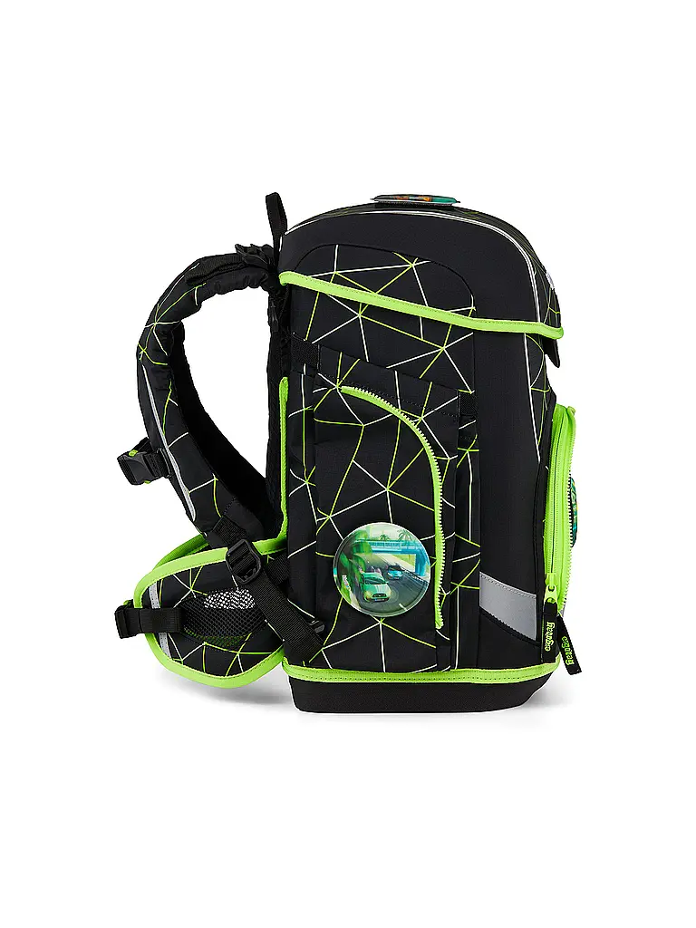 ERGOBAG | Ensemble de cartables 5 pièces CUBO LIGHT 2026 | Noir