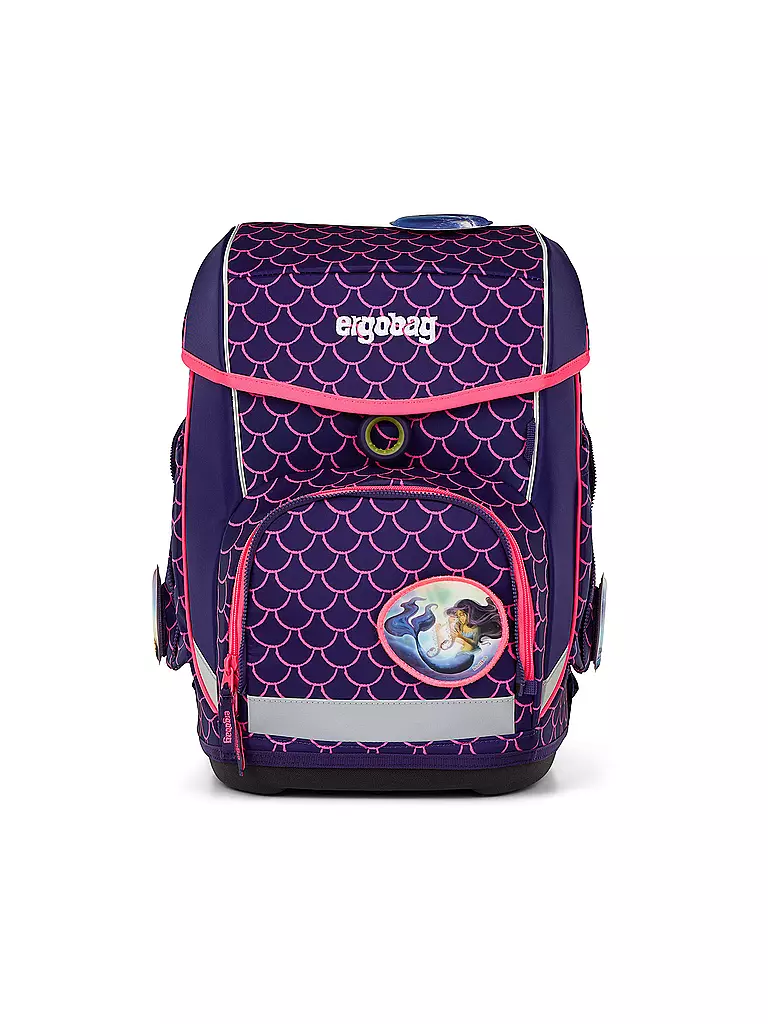 ERGOBAG | Ensemble de cartables 5 pièces CUBO | Lilas