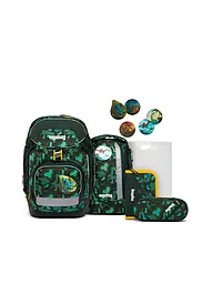 ERGOBAG | Ensemble de cartables 6 pièces PACK - VoltiBär | Vert foncé