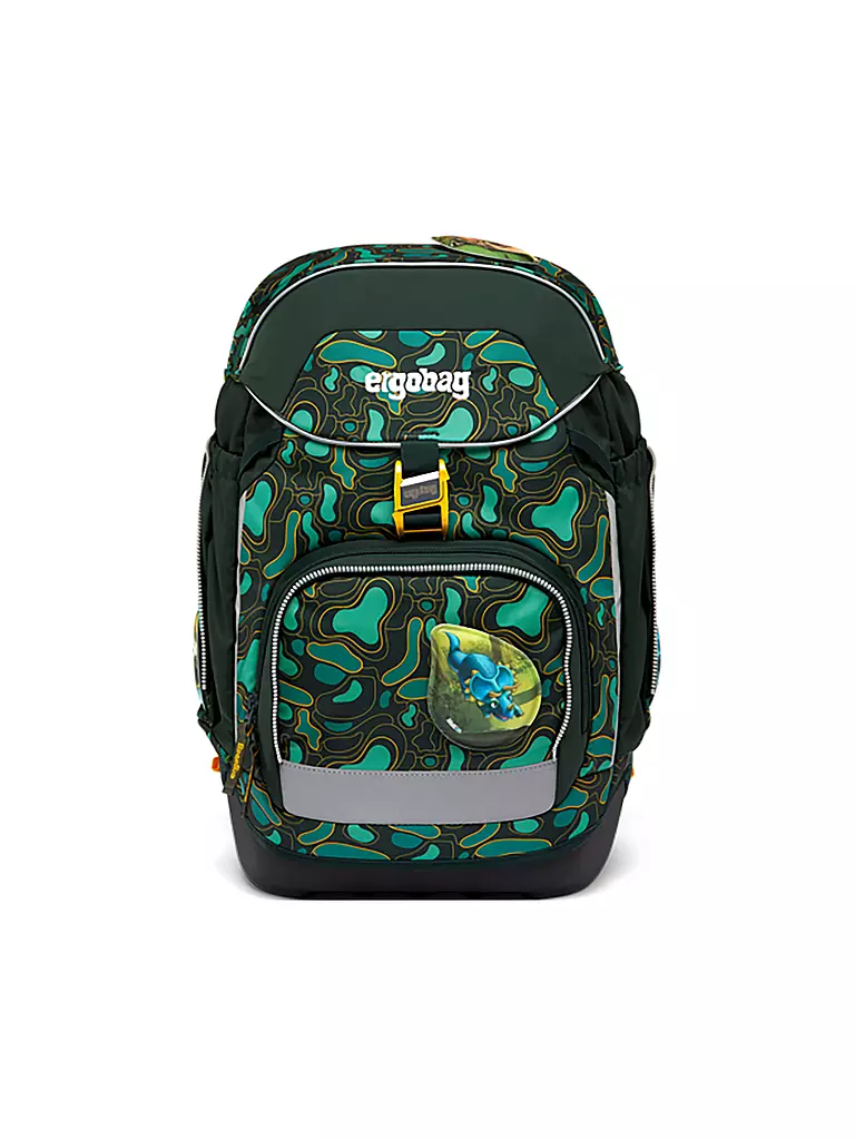 ERGOBAG | Ensemble de cartables 6 pièces PACK - TriBäratops | dunkelgrün