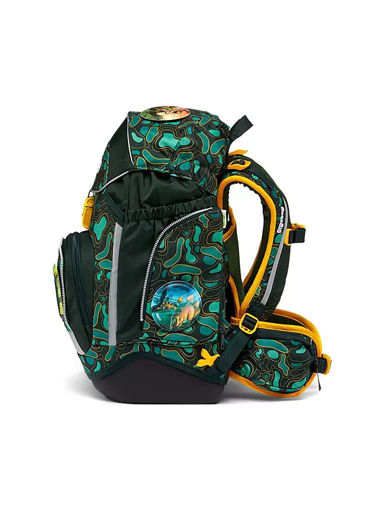 ERGOBAG | Ensemble de cartables 6 pièces PACK - TriBäratops | dunkelgrün