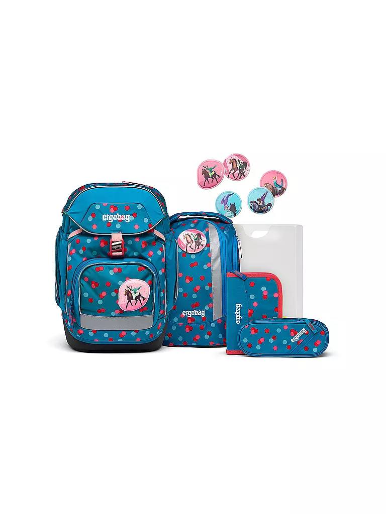 ERGOBAG | Ensemble de cartables 6 pièces PACK - VoltiBär | petrol