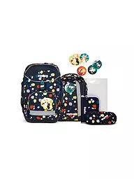 ERGOBAG | Set de cartables 6 pièces PACK - BärRex | Bleu foncé