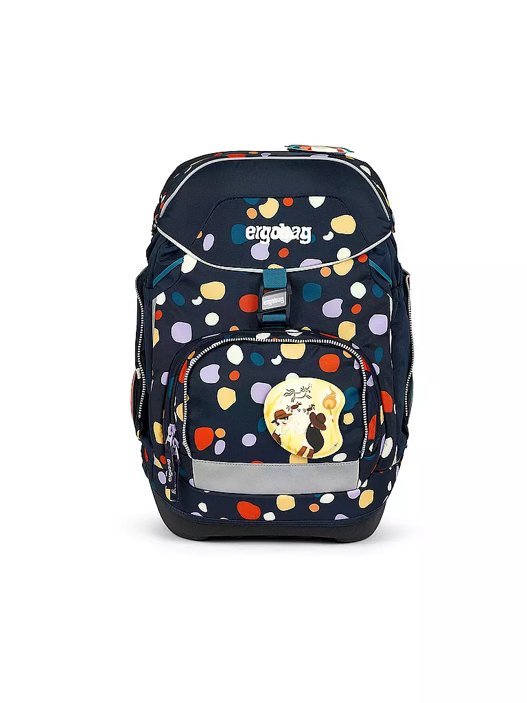 ERGOBAG | Ensemble de cartables 6 pièces PACK Bärensteinhöhle | Bleu foncé