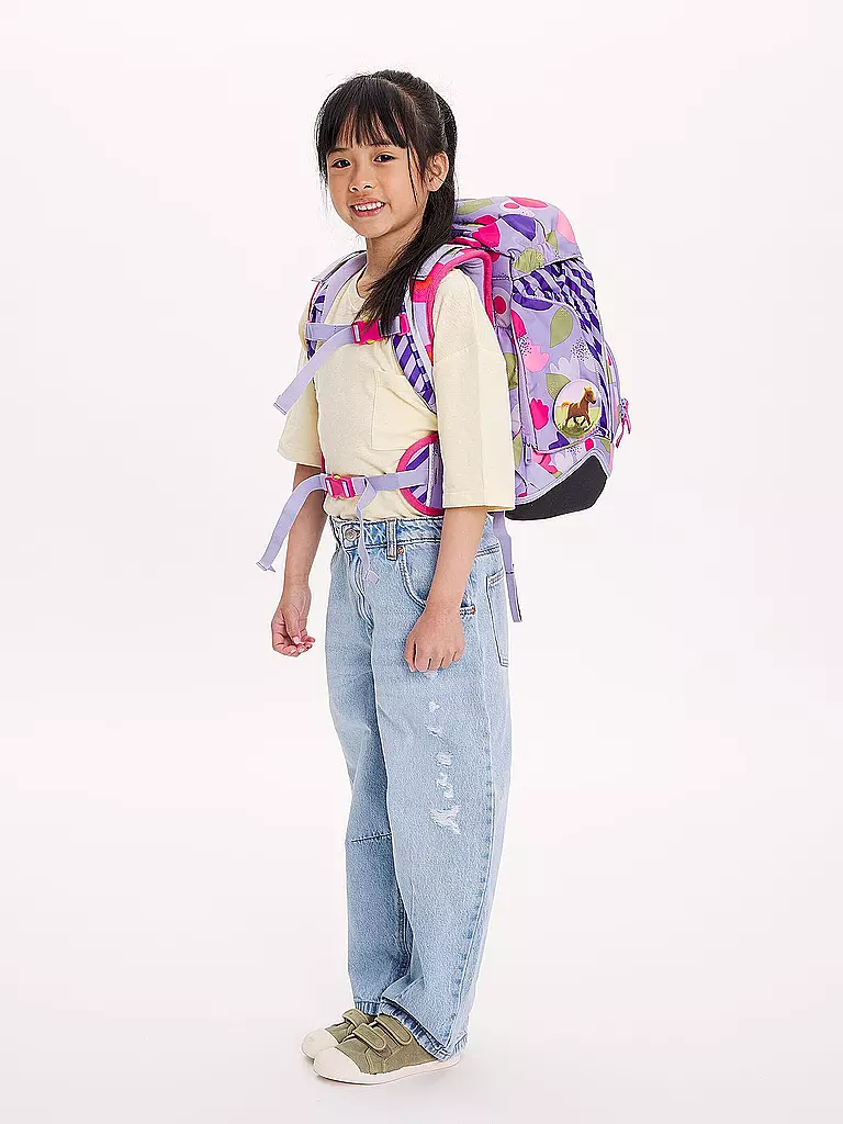 ERGOBAG | Ensemble de cartables 6 pièces PACK BlütenzauBär | 