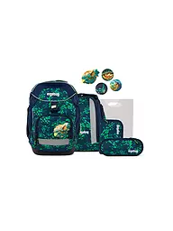 ERGOBAG | Ensemble de sac à dos scolaire 6 pièces Pack DrachenbezwingBär | Noir