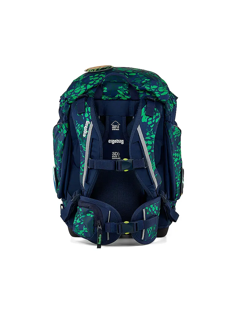 ERGOBAG | Ensemble de sac à dos scolaire 6 pièces Pack DrachenbezwingBär |