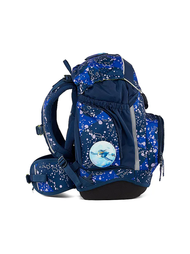 ERGOBAG | Ensemble de sac à dos scolaire 6 pièces Pack OzeanBärwohner | Lilas