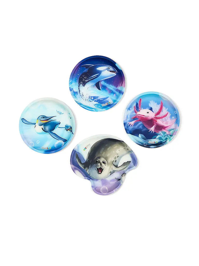 ERGOBAG | Ensemble de sac à dos scolaire 6 pièces Pack OzeanBärwohner | Lilas