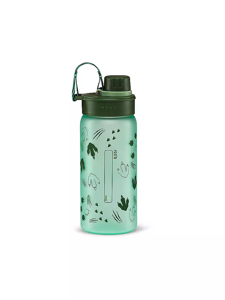 ERGOBAG | Gourde 0,5L Dino | Vert foncé