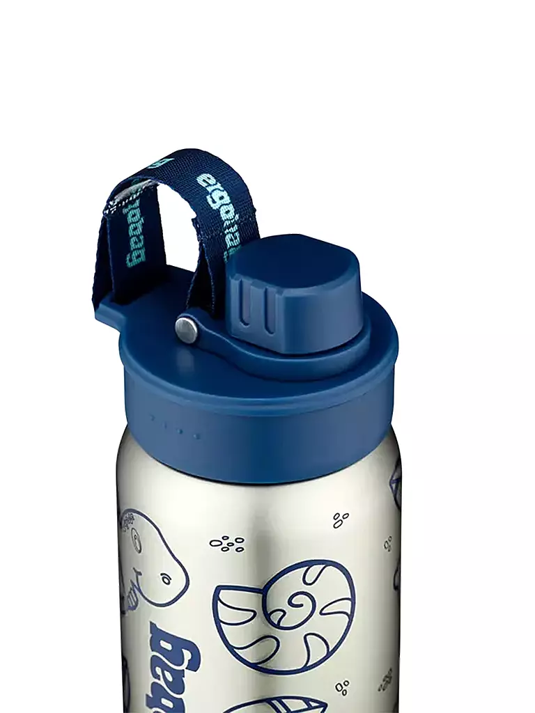ERGOBAG | Gourde en acier inoxydable 0,5L Bleu |