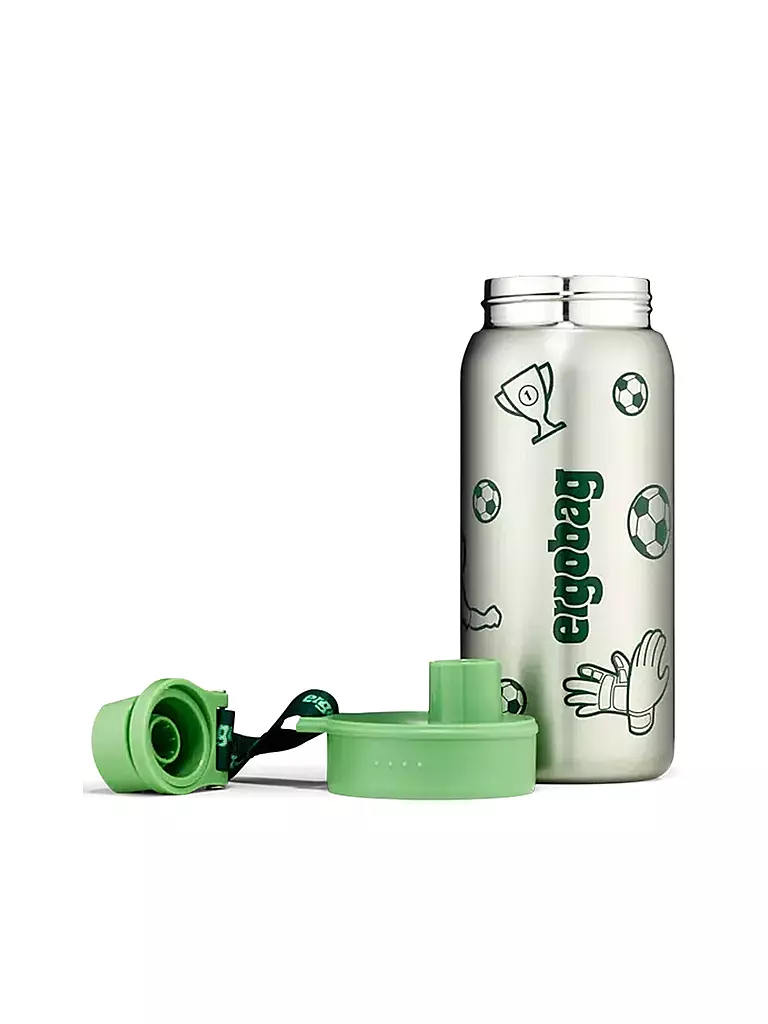 ERGOBAG | Gourde en acier inoxydable 0,5L Vert | Vert