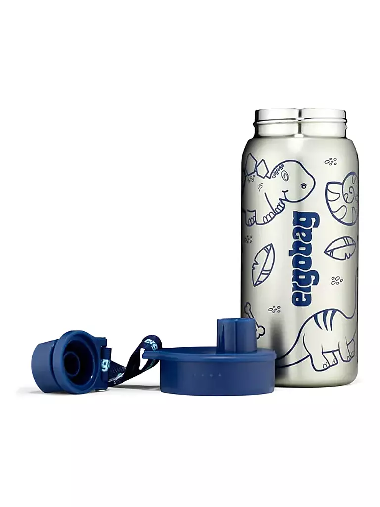 ERGOBAG | Gourde en acier inoxydable bleue | Bleu foncé