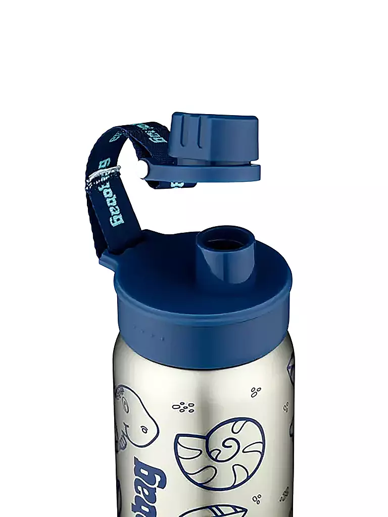 ERGOBAG | Gourde en acier inoxydable bleue | Bleu foncé