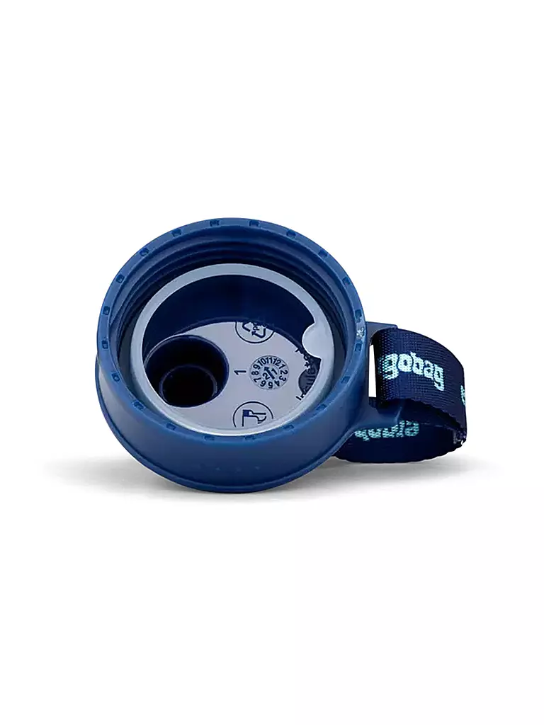 ERGOBAG | Gourde en acier inoxydable bleue | Bleu foncé