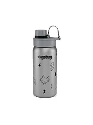 ERGOBAG | Gourde en acier inoxydable Gewitter | Argent