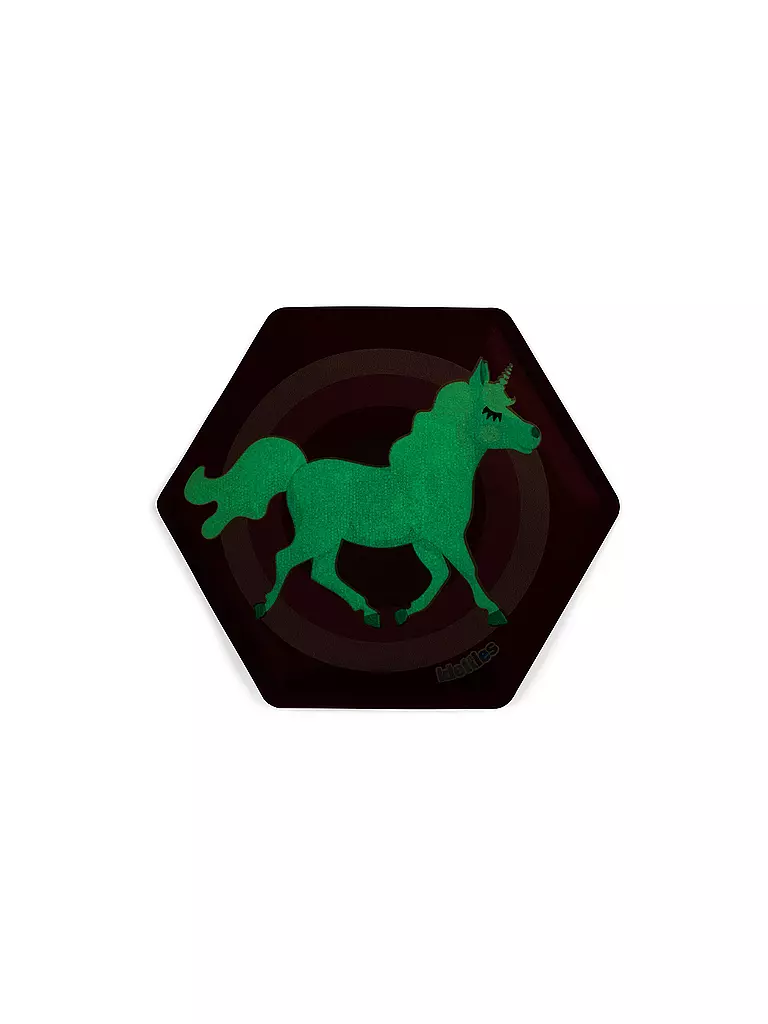 ERGOBAG | Klettie phosphorescent - Licorne | bunt