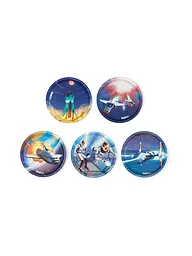 ERGOBAG | Kletties - Set de 5 pièces Bataille stellaire | Multicolore