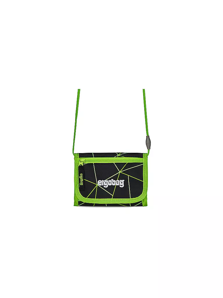 ERGOBAG | Porte-monnaie tour de cou - Cy Bär Race | Noir