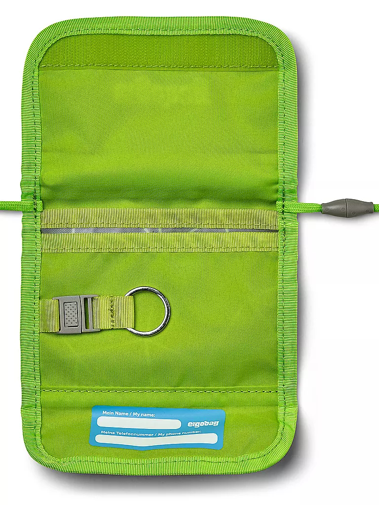 ERGOBAG | Porte-monnaie tour de cou - Cy Bär Race | Noir