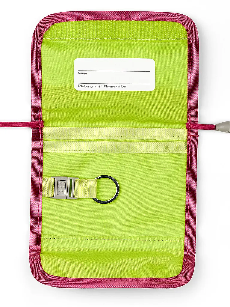 ERGOBAG | Porte-monnaie tour de cou MondzauBär | Rose vif