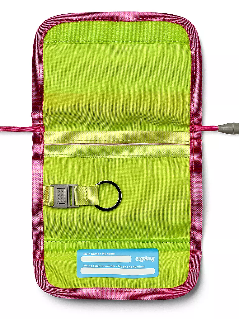 ERGOBAG | Porte-monnaie tour de cou SternzauBär | Rose vif