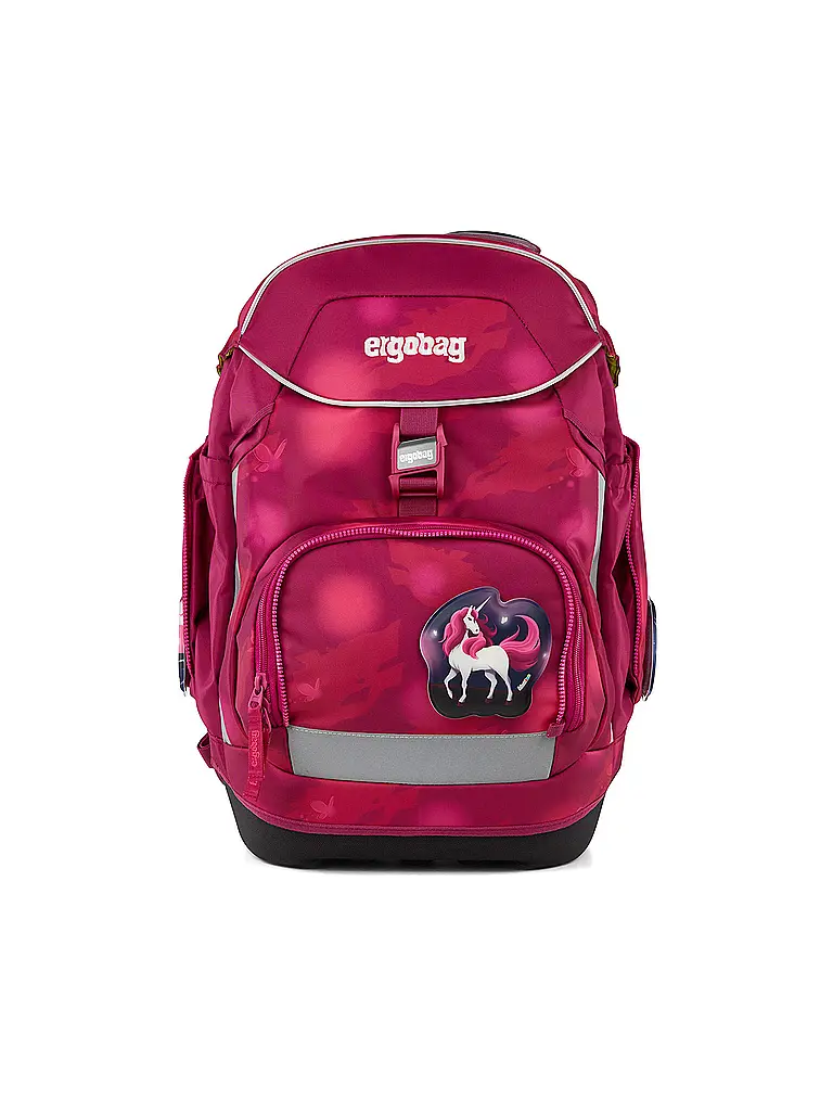 ERGOBAG | Schulrucksack Set 6tlg Pack MondzauBär | Rose vif
