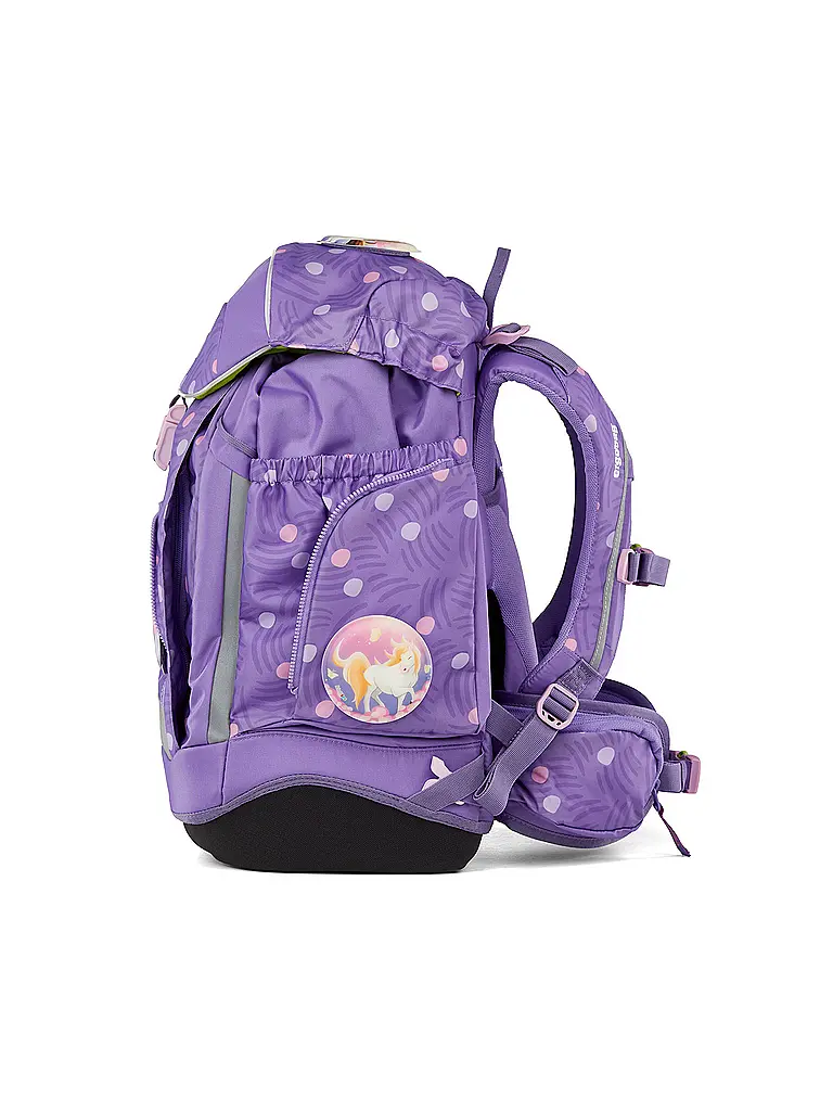 ERGOBAG | Schulrucksack-Set 6tlg. Maxi PonyBäradies | Lilas