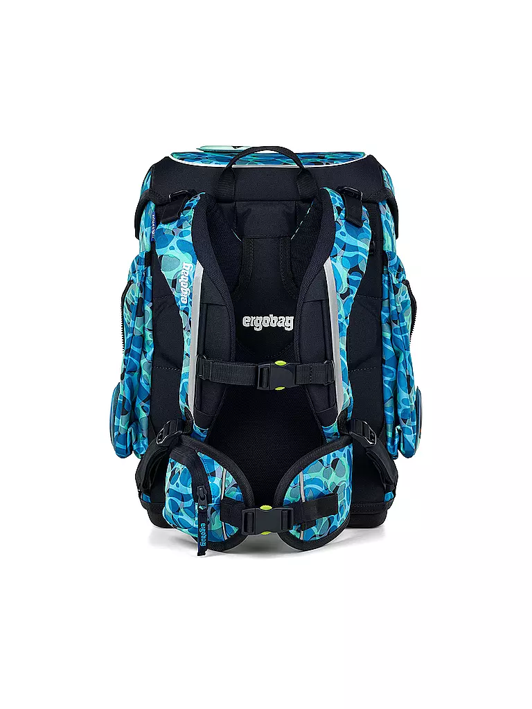 ERGOBAG | Schultasche Set 5tlg CUBO AbtauchBär | Bleu