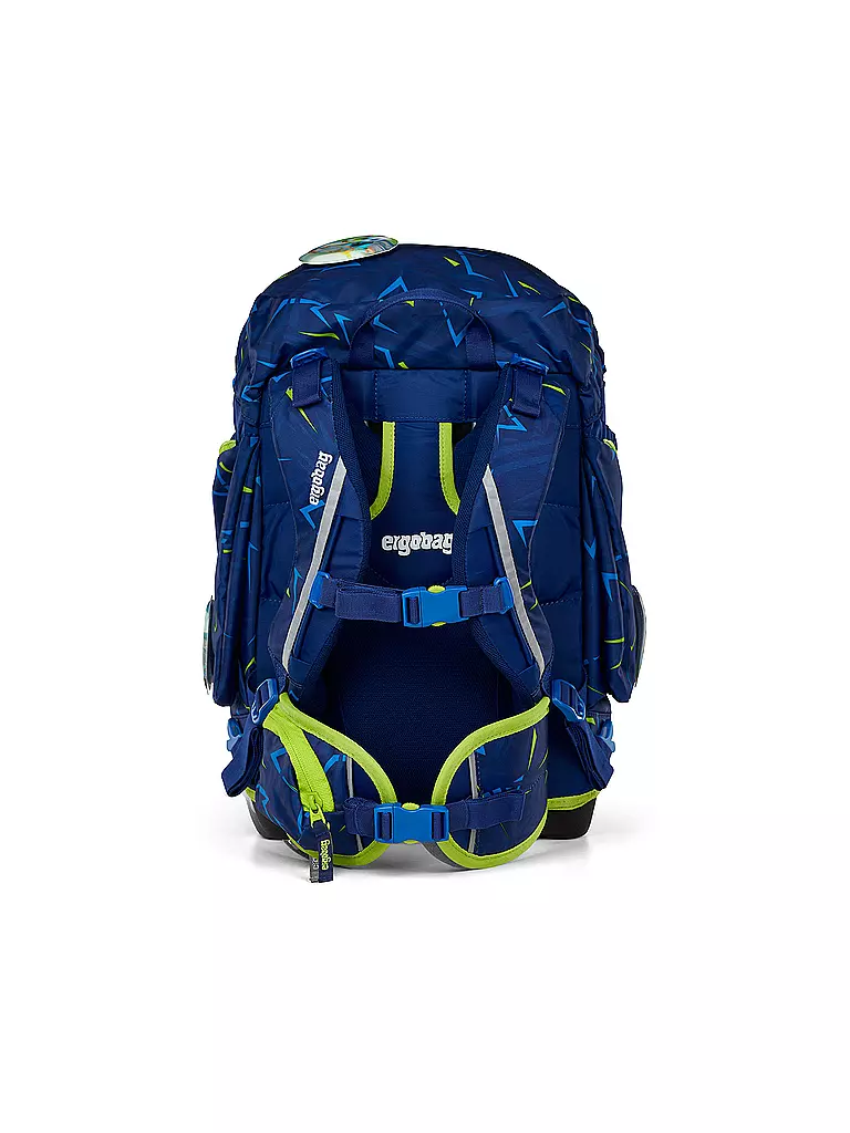 ERGOBAG | Schultasche Set 6tlg Pack Spitzenreitbär | Bleu foncé